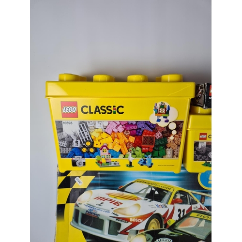 172 - A collection of various toys to include Corgi Batmobile, Lego, Mattel Ferrari 328 GTS, Scalextric GT... 