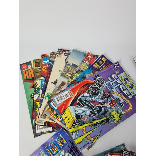 187 - A collection of various comics to include ten Silver Surfer Marvel comics, two Iron Man Marvel comic... 