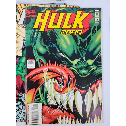 188 - A collection of fifty four Hulk Marvel comics