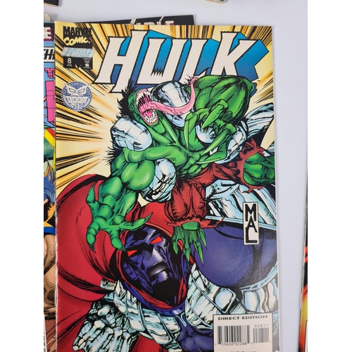 188 - A collection of fifty four Hulk Marvel comics