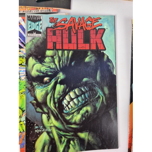 188 - A collection of fifty four Hulk Marvel comics