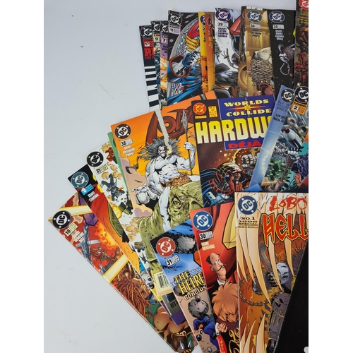 190 - A collection of thirty five Lobo DC comics