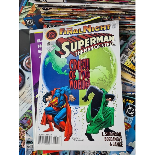 192 - A collection of approx. 157 Superman DC comics