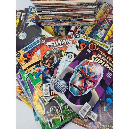 192 - A collection of approx. 157 Superman DC comics