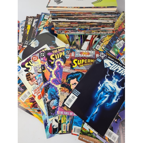 192 - A collection of approx. 157 Superman DC comics