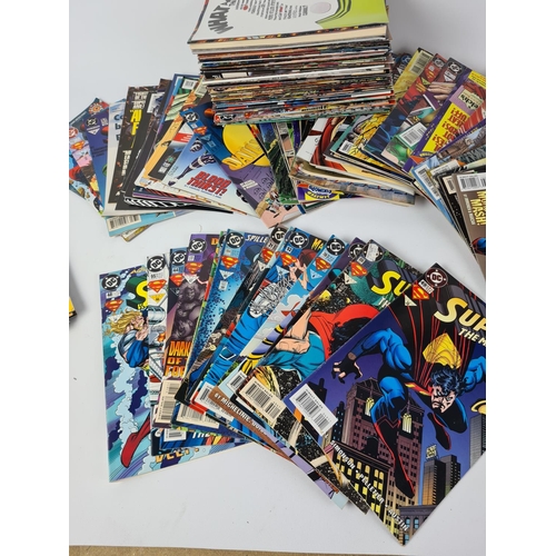 192 - A collection of approx. 157 Superman DC comics