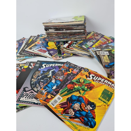 192 - A collection of approx. 157 Superman DC comics