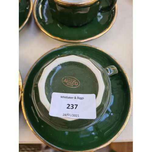 237 - A 20 piece Apilco part tea and coffee set