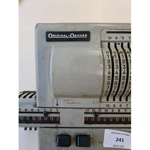 241 - A vintage Original-Odhner calculator