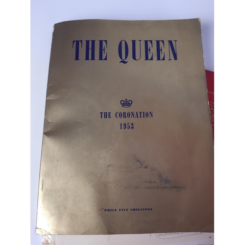 41 - A collection of Royal Family ephemera to include Coronation of Her Majesty Queen Elizabeth II souven... 