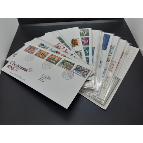 49 - A collection of first day covers ranging from late 1960's/early 1970's in black album together with ... 