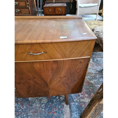 301 - A Lebus walnut sideboard - approx. 138cm wide x 81cm high x 47cm deep