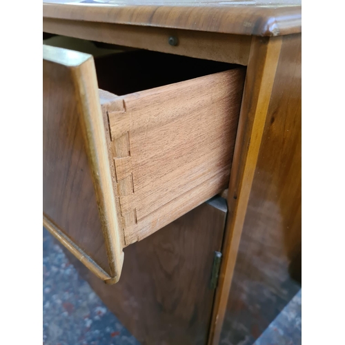 301 - A Lebus walnut sideboard - approx. 138cm wide x 81cm high x 47cm deep