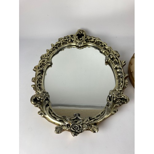 292 - Two antique style wall mirrors