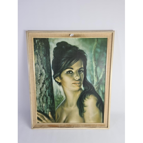 333 - A vintage framed ‘Tina’ print by J. H. Lynch - approx. 66cm x 54cm