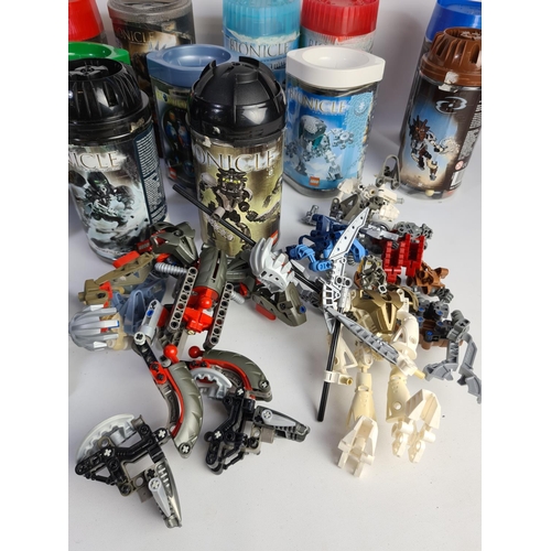 228 - A large quantity of Lego Bionicle toys