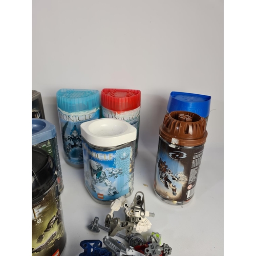 228 - A large quantity of Lego Bionicle toys