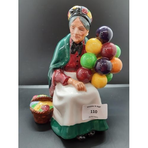 110 - A Royal Doulton The Old Balloon Seller figurine - HN 1315