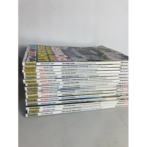 1334A - A large quantity of Land Rover magazines