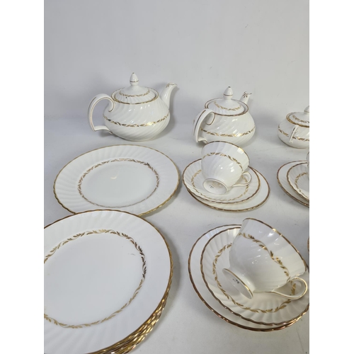 310 - Thirty pieces of Royal Adderley Orleans fine bone china