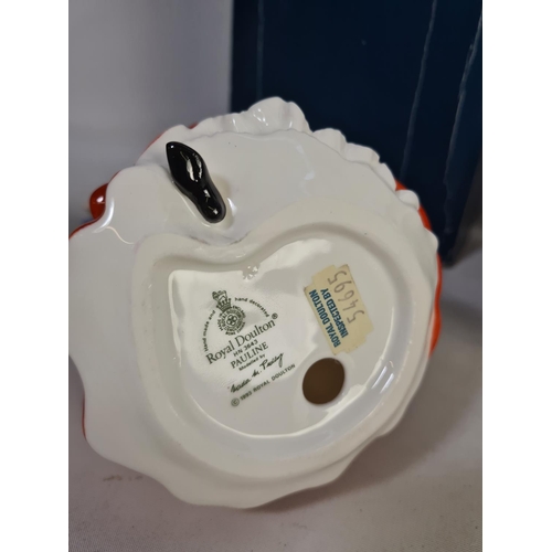 311 - Three boxed Royal Doulton figurines to include one Loyal Friend - HN3358, Pauline - HN3643 and Beatr... 