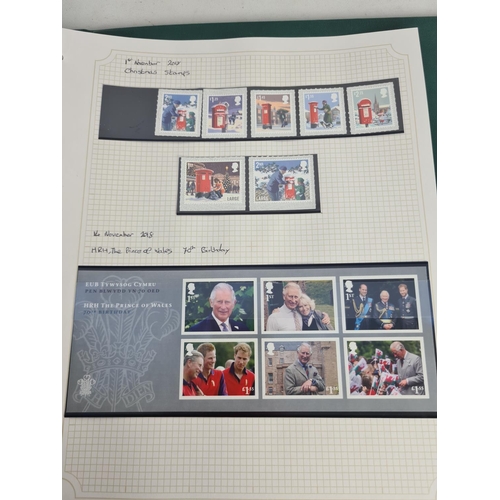 A Stanley Gibbons Avon stamp album containing a varied collection