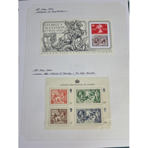 330 - A Stanley Gibbons Avon stamp album containing a varied collection of stamps to include British Desig... 