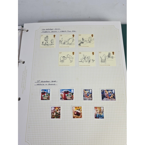 330 - A Stanley Gibbons Avon stamp album containing a varied collection of stamps to include British Desig... 