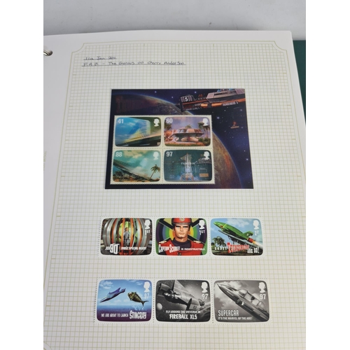 330 - A Stanley Gibbons Avon stamp album containing a varied collection of stamps to include British Desig... 