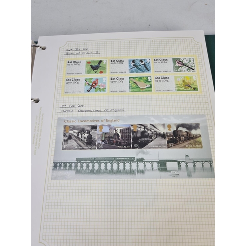 330 - A Stanley Gibbons Avon stamp album containing a varied collection of stamps to include British Desig... 