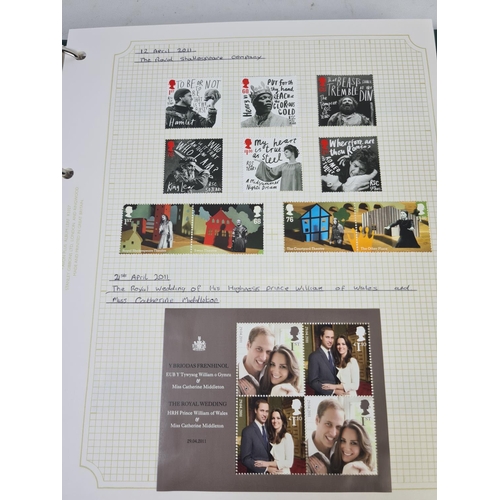 330 - A Stanley Gibbons Avon stamp album containing a varied collection of stamps to include British Desig... 