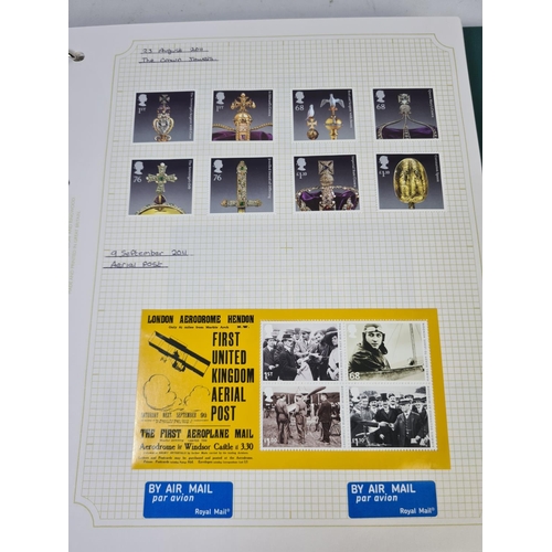 330 - A Stanley Gibbons Avon stamp album containing a varied collection of stamps to include British Desig... 