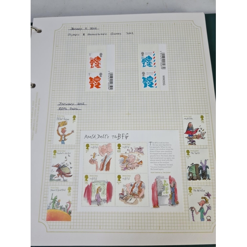 330 - A Stanley Gibbons Avon stamp album containing a varied collection of stamps to include British Desig... 