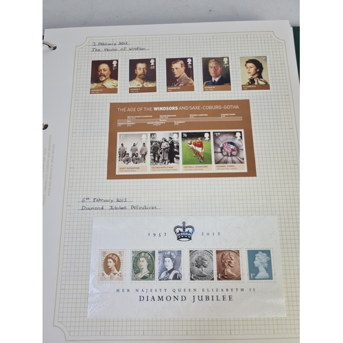 330 - A Stanley Gibbons Avon stamp album containing a varied collection of stamps to include British Desig... 