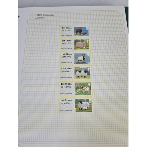 330 - A Stanley Gibbons Avon stamp album containing a varied collection of stamps to include British Desig... 