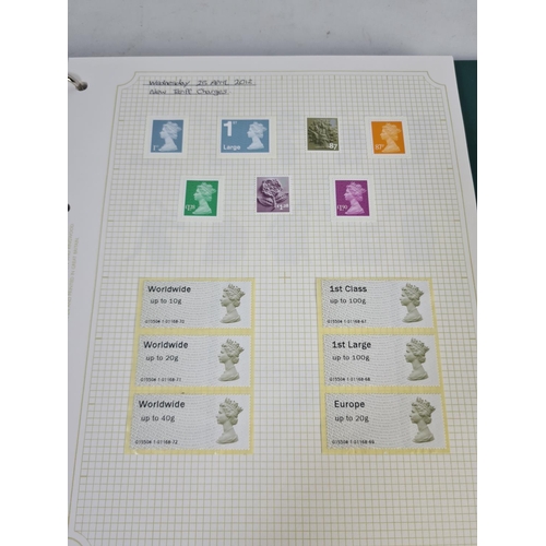 330 - A Stanley Gibbons Avon stamp album containing a varied collection of stamps to include British Desig... 