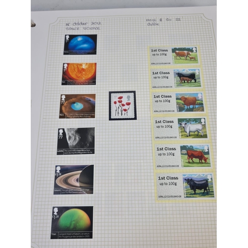 330 - A Stanley Gibbons Avon stamp album containing a varied collection of stamps to include British Desig... 