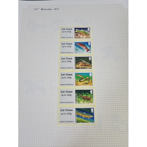 330 - A Stanley Gibbons Avon stamp album containing a varied collection of stamps to include British Desig... 