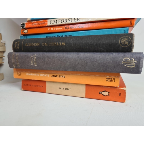 339 - A large collection of assorted books to include authors John Steinbeck, Susan Hill, Arthur Miller et... 