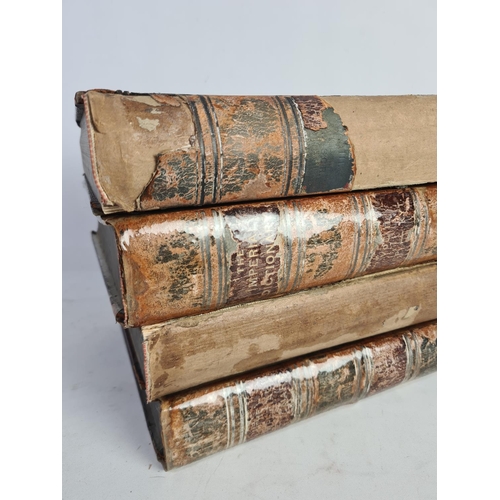 341 - Four 19th century volumes of The Imperial Dictionary