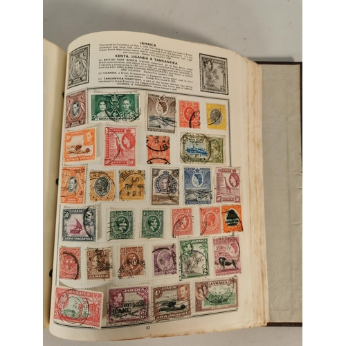 405 - A large collection of worldwide stamps and stamp albums