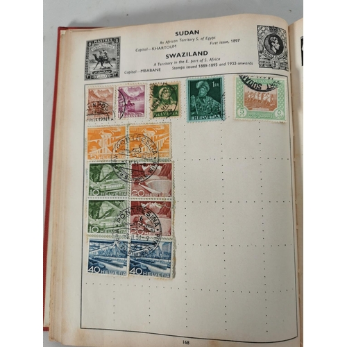 405 - A large collection of worldwide stamps and stamp albums