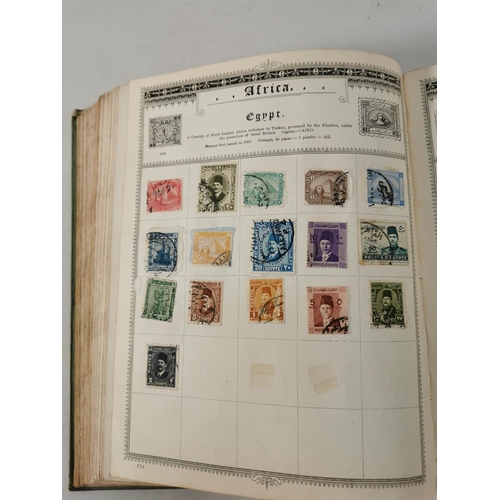 405 - A large collection of worldwide stamps and stamp albums