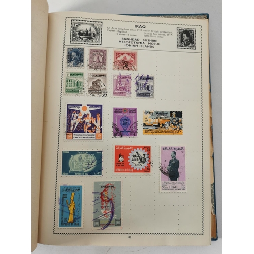 405 - A large collection of worldwide stamps and stamp albums