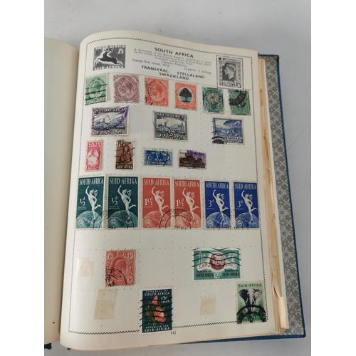 405 - A large collection of worldwide stamps and stamp albums