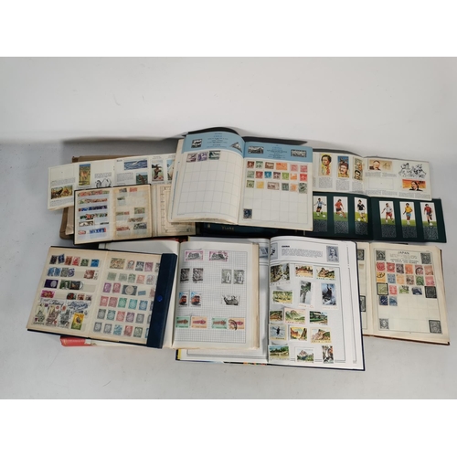 405 - A large collection of worldwide stamps and stamp albums