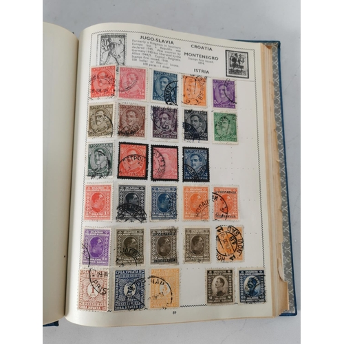 405 - A large collection of worldwide stamps and stamp albums