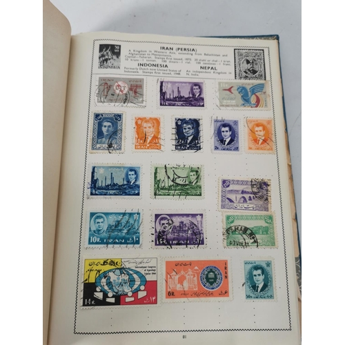 405 - A large collection of worldwide stamps and stamp albums