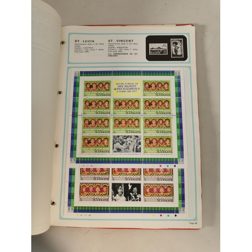 405 - A large collection of worldwide stamps and stamp albums