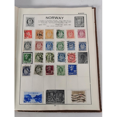 405 - A large collection of worldwide stamps and stamp albums